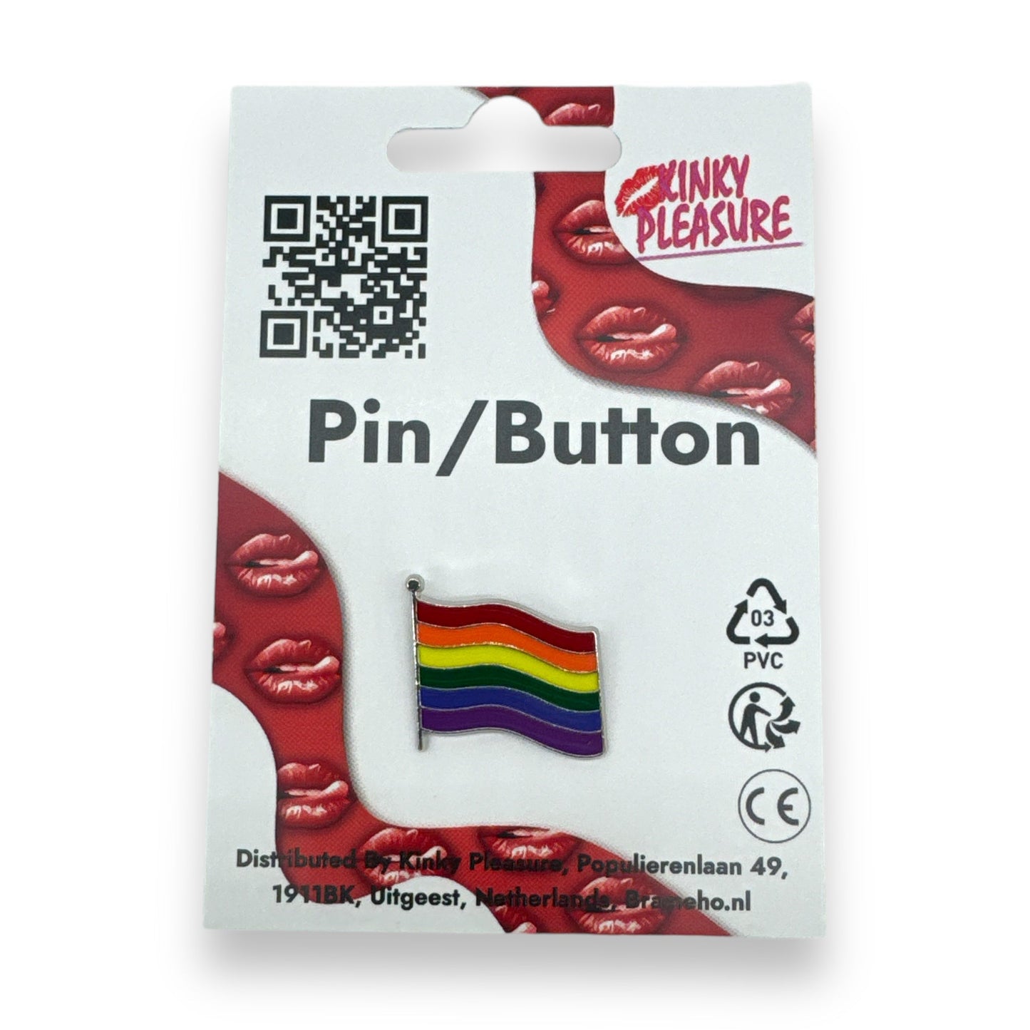 Pride Regenboog Badges Pin/Button - 7 Modellen | LHBTQ+ Pride Vlaggen en Platen