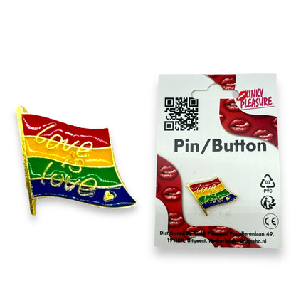 Pride Regenboog Badges Pin/Button - 7 Modellen | LHBTQ+ Pride Vlaggen en Platen