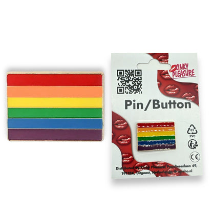 Pride Regenboog Badges Pin/Button - 7 Modellen | LHBTQ+ Pride Vlaggen en Platen