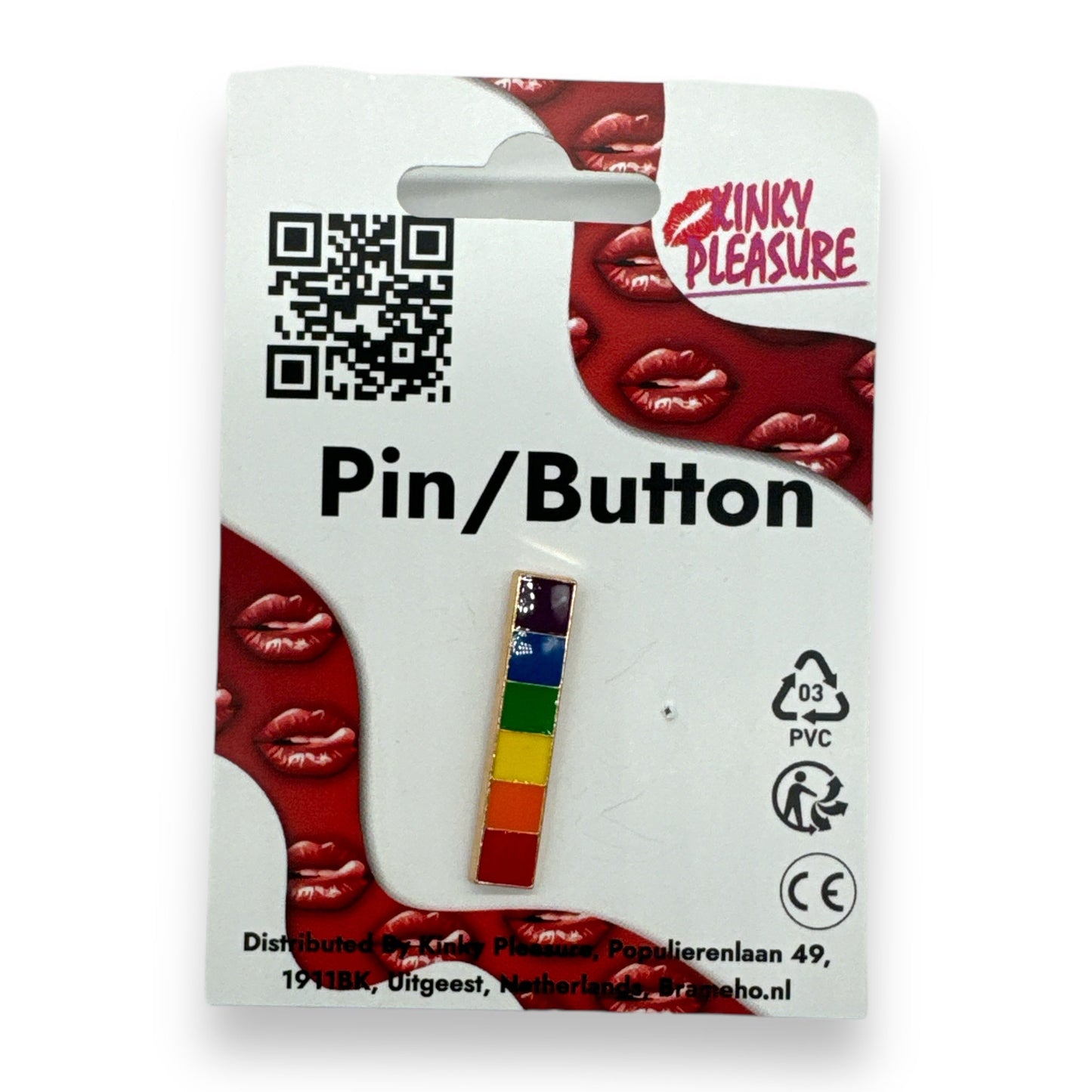 Pride Regenboog Badges Pin/Button - 7 Modellen | LHBTQ+ Pride Vlaggen en Platen