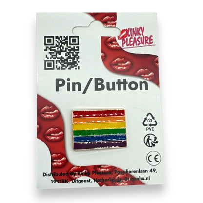 Pride Regenboog Badges Pin/Button - 7 Modellen | LHBTQ+ Pride Vlaggen en Platen
