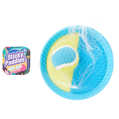 Self Stick Paddle Tennis Toy Toss & Catch Sports Ball Game Set - Perfect voor buitenspellen en activiteiten!