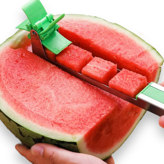 Windmill Watermelon Slicer - Perfect Cubes in an Instant