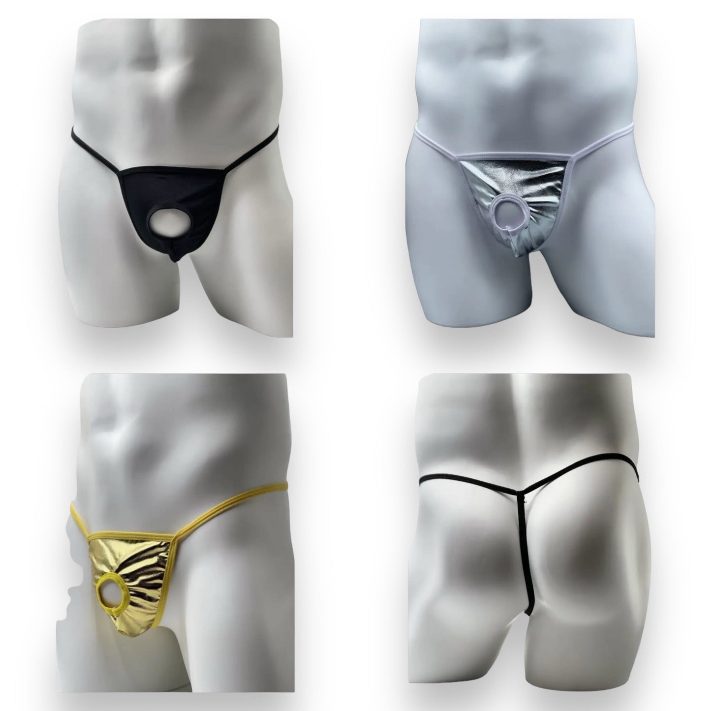 Sexy G-String Slip Voor Mannen - 3 Kleuren