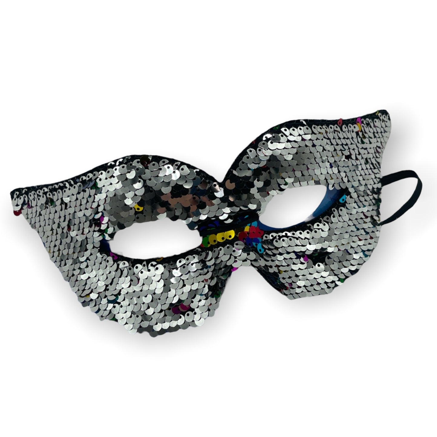 Eye Mask Reversible Sequins Rainbow Colors