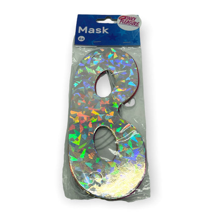 Simpele Kartonnen Masker 4 Modellen 6 Stuks