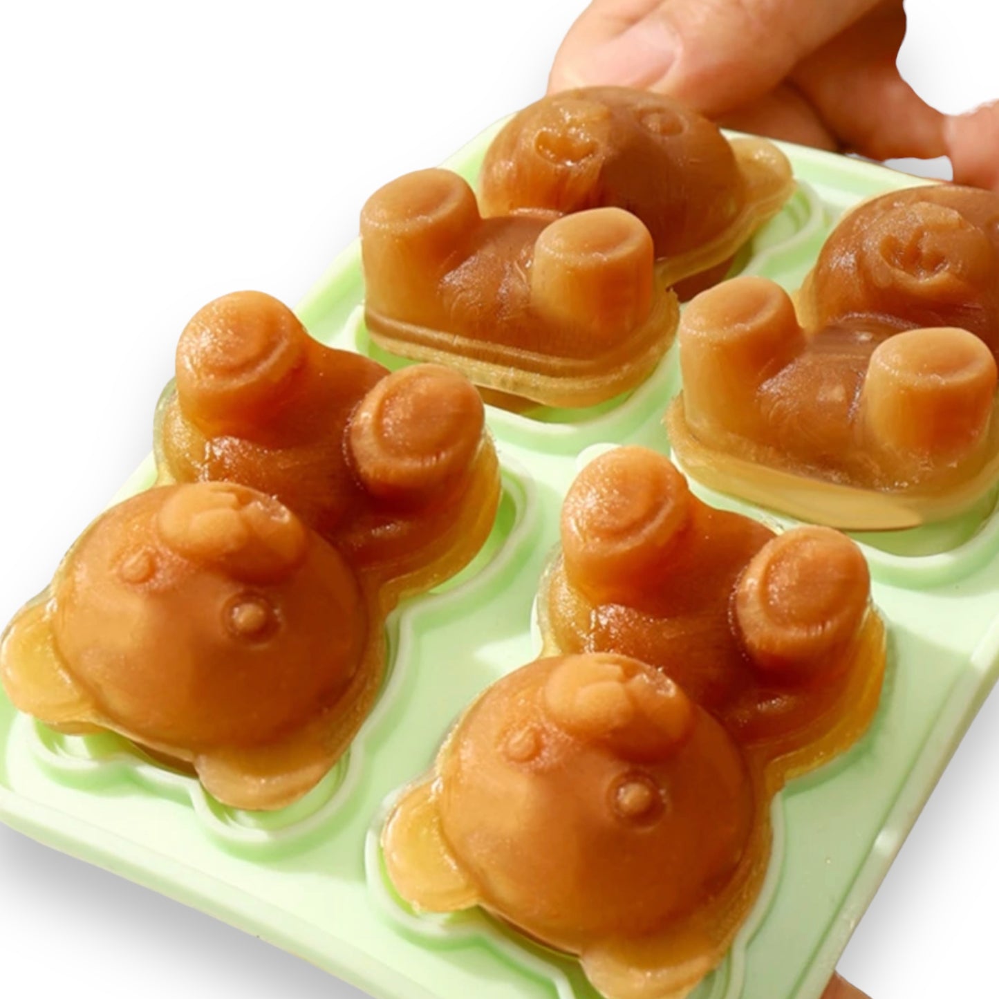 Cute Bear Shape Ice Cube Tray - Make Your Drinks Irresistible 