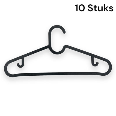 Kleerhangers Gerecycled Kunststof 39 cm - 10 stuks