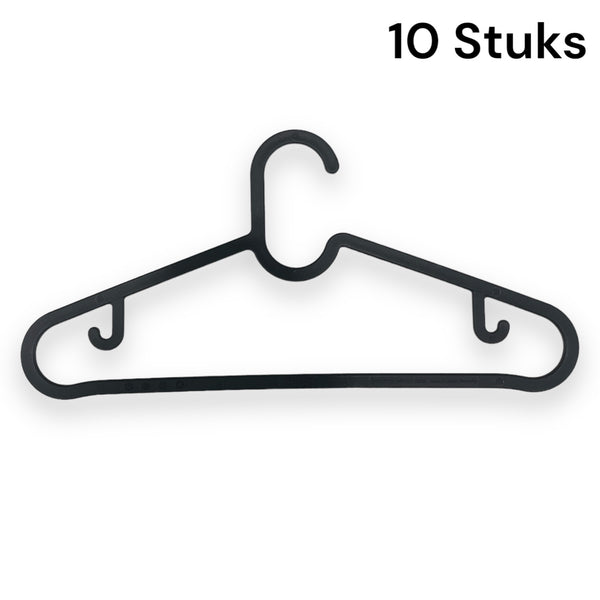 Kleerhangers Gerecycled Kunststof 39 cm - 10 stuks