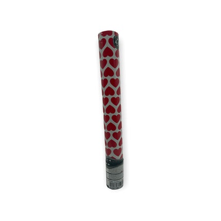 Create a festive atmosphere with the Red Hearts Confetti Cannon 40cm
