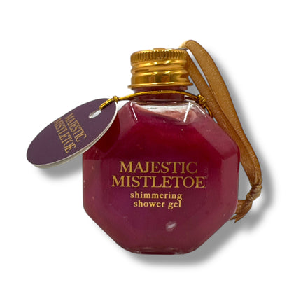 Majestic Mistletoe – Shimmering Shower Gel – Kerstbal Fles – 50ml
