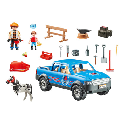 PLAYMOBIL - 70518 - Country Mobiele Hoefsmid