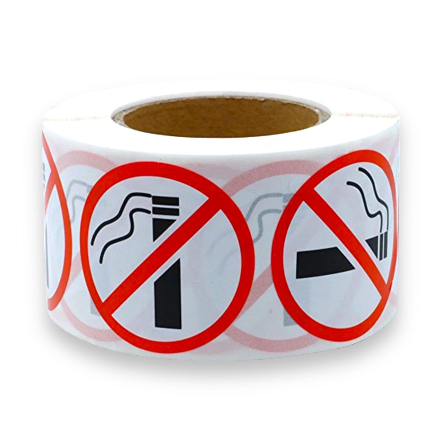 Verboden te Roken Stickers 50 Stuks met Sigaret Logo en Rode Streep