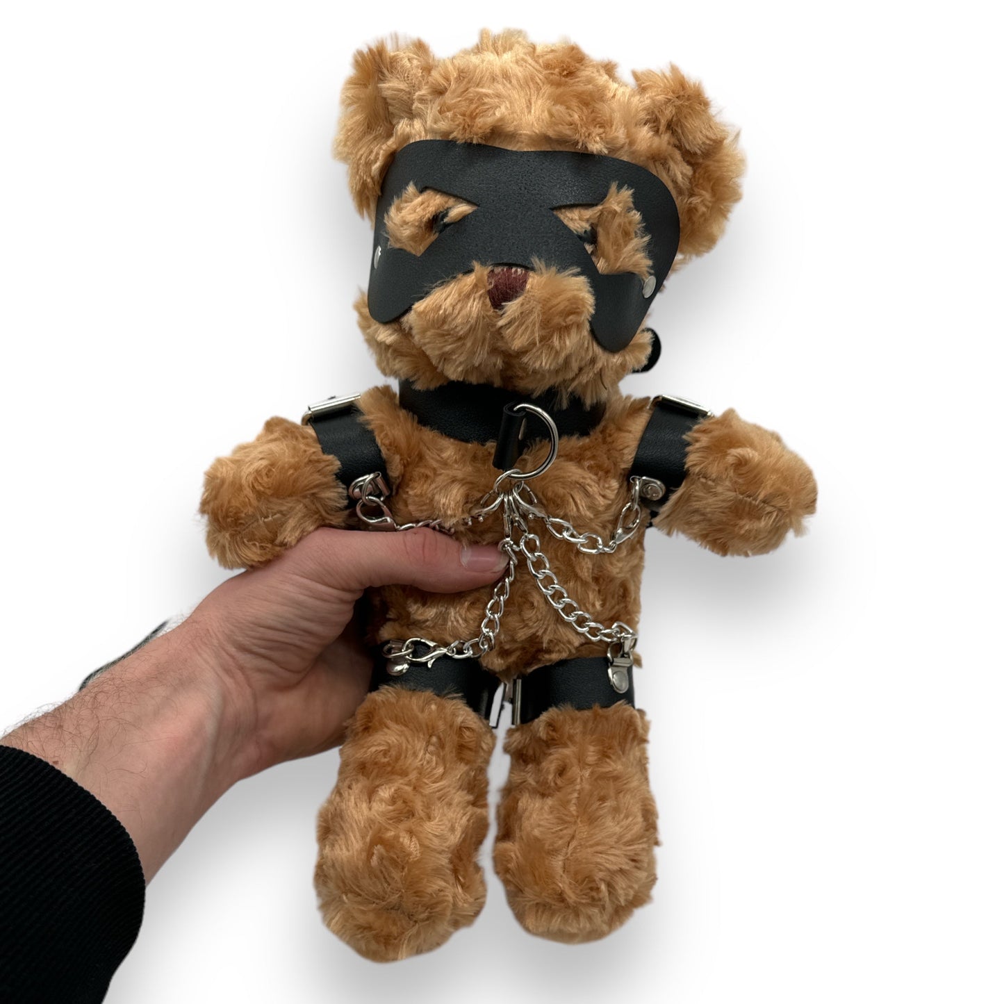 Teddy Bear Met Bondage Outfit - Verkrijgbaar in Bruin en Wit
