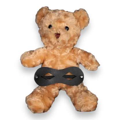 Teddy Bear Met Bondage Outfit - Verkrijgbaar in Bruin en Wit