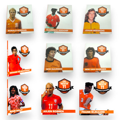 De Beste 11 Voetballers Collectie - De Ultieme Boekencollectie over het Legendarische Nederlands Elftal