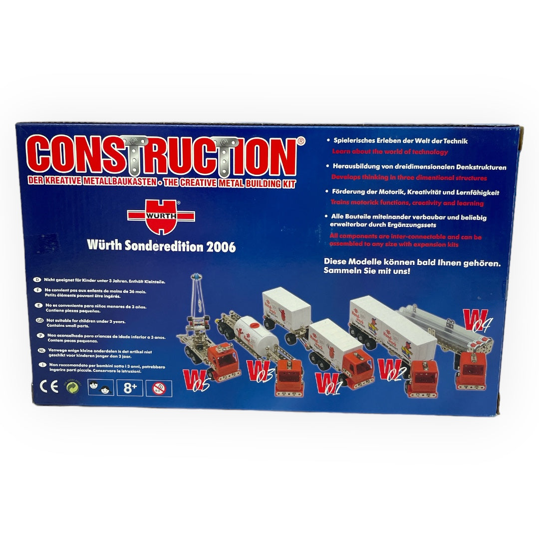 Meccano Construction Packages. Build Constructions With The Construction Packages from Würth 4 Models