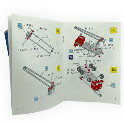 Meccano Bouw Pakketten. Bouw Constructies Met De Bouw Pakketten van Würth 4 Modellen