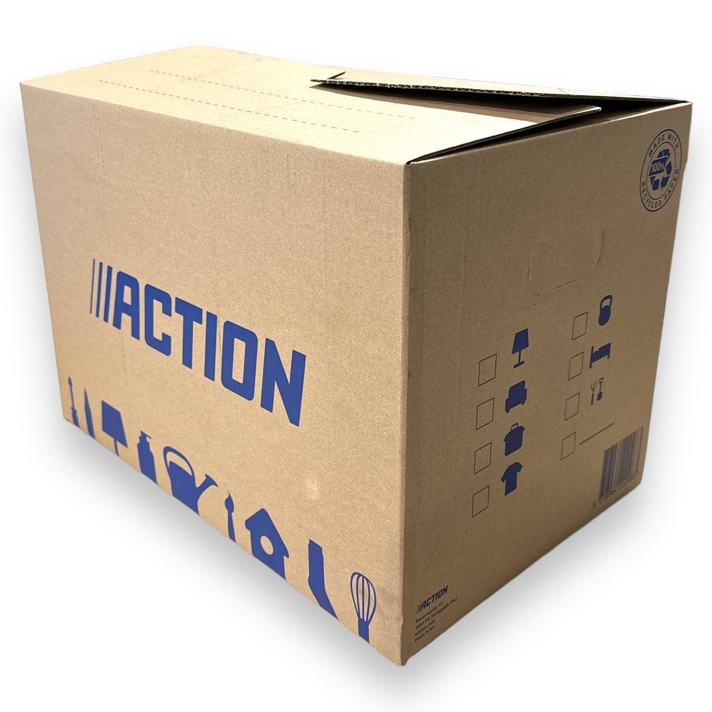 Action Verhuisdoos - Duurzame en Ruime Oplossing voor al je Verhuisbehoeften 480x430x330mm 50L