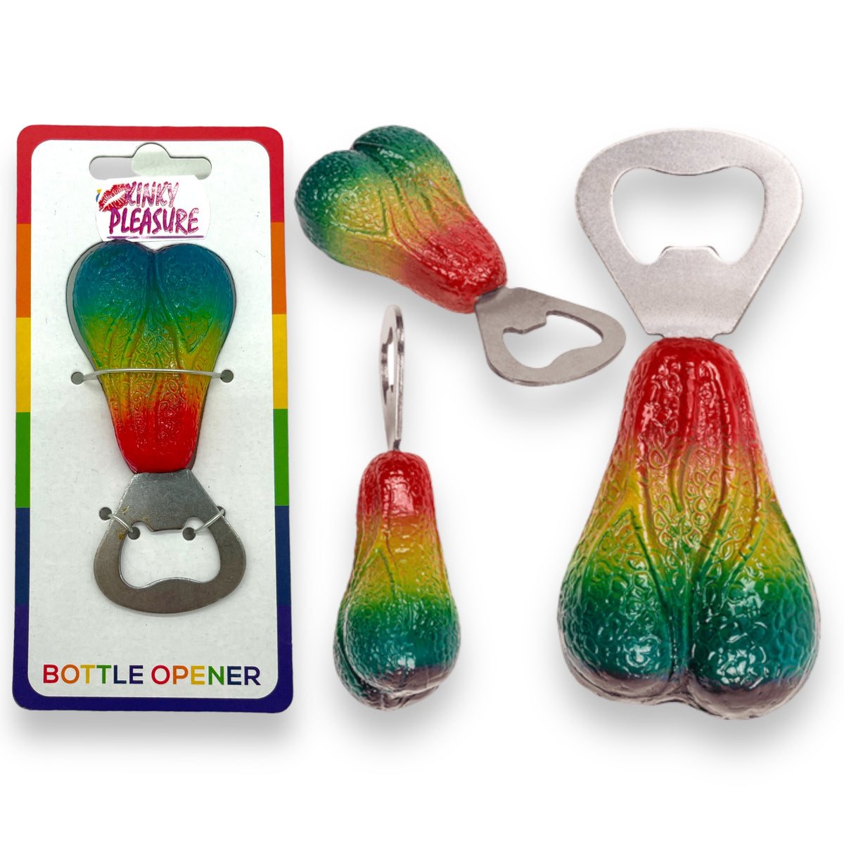 Metalen Flesopener Balzak Regenboog
