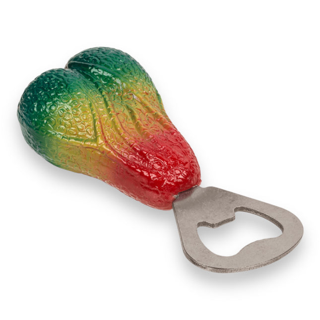 Grappige Metalen Flesopener - Balzak Design Regenboog