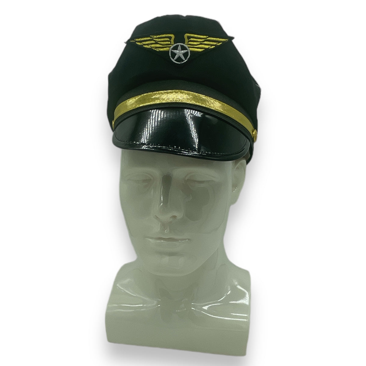 Pilotenpet Zwart