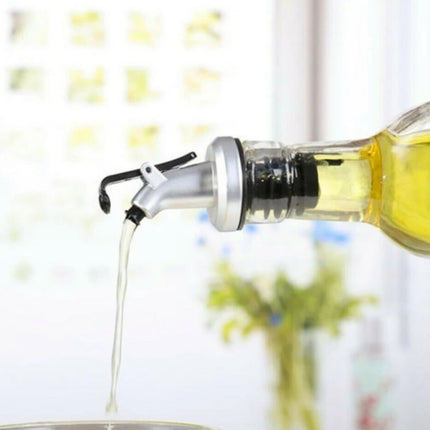 Make Pouring Vinegar Easy and Drip-Free with the Silver Mouth Bottle Attachments 3 Pieces