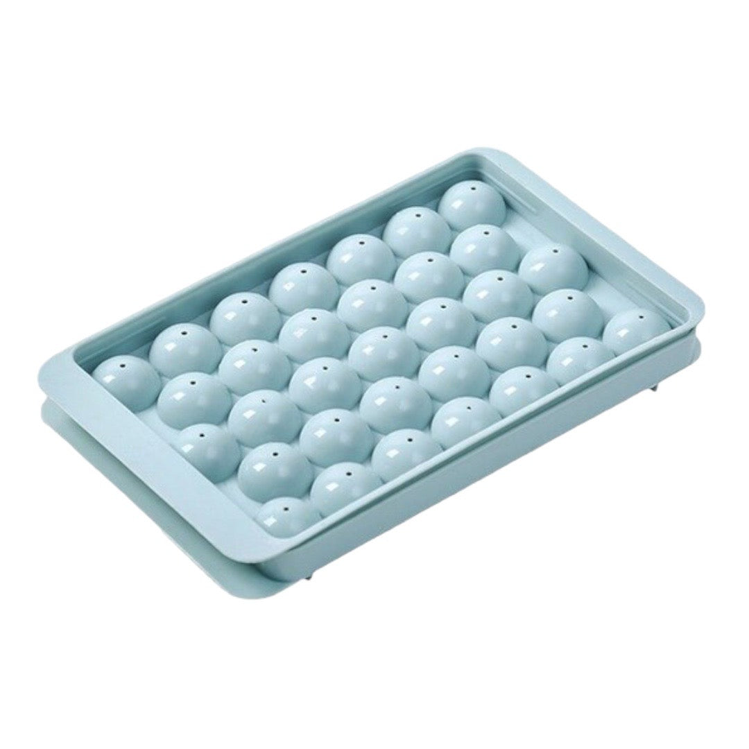 Ijsblokjes Maker, Ice Cube Tray - Ronde Ijsblokjes Maker - 33 Stuks - Voor Cocktail Whisky