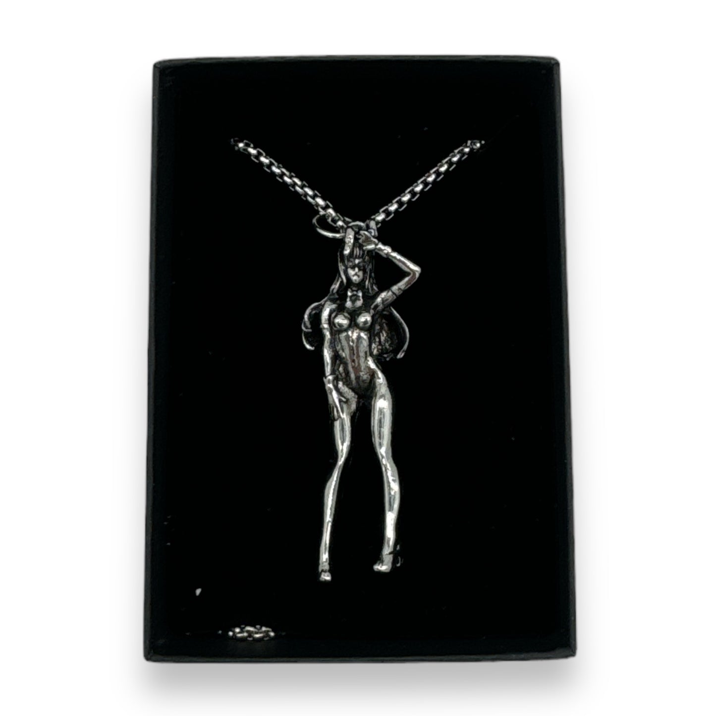 Sexy Vrouwen Ketting met Exclusieve Vrouwelijke Hanger - Verleidelijke Accessoire voor Elegante Stijl