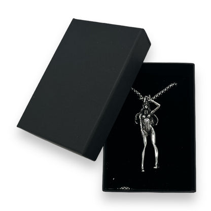 Sexy Vrouwen Ketting met Exclusieve Vrouwelijke Hanger - Verleidelijke Accessoire voor Elegante Stijl
