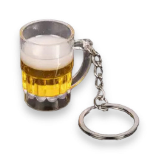 Mini Bierglas Sleutelhanger – Realistisch Design