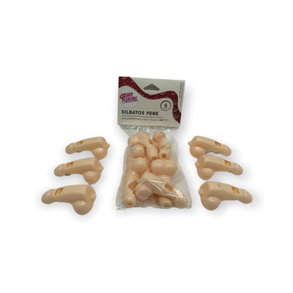 Experience Fun and Sensation with the 6 Pieces Dick Whistles - Enrich your Festive Occasions!