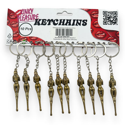 Elegant Female Figure Keychains