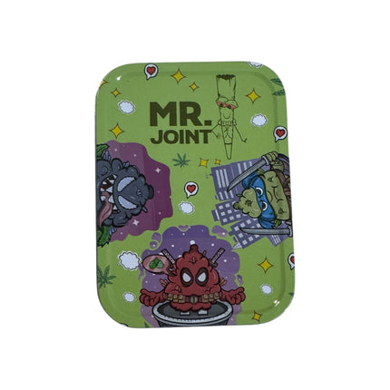 Mr. Joint Metalen Opbergdoos – 11x8x2,5 cm – Alien Design Tin Box