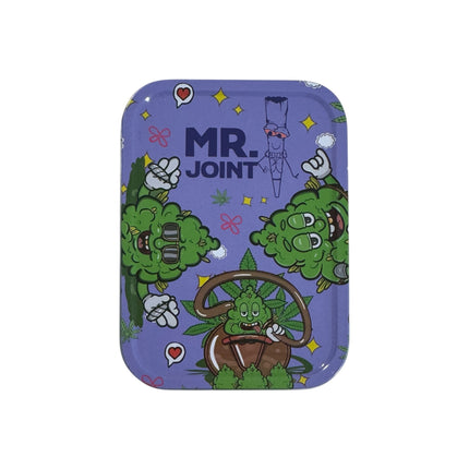 Metalen Opbergdoos Mr Joint 11x8 cm – Cartoon Design Blikje