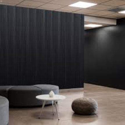 Black Ash Acoustic Wall Panel 270 x 60 x 2.1 cm
