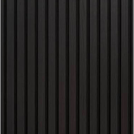 Black Ash Acoustic Wall Panel 270 x 60 x 2.1 cm