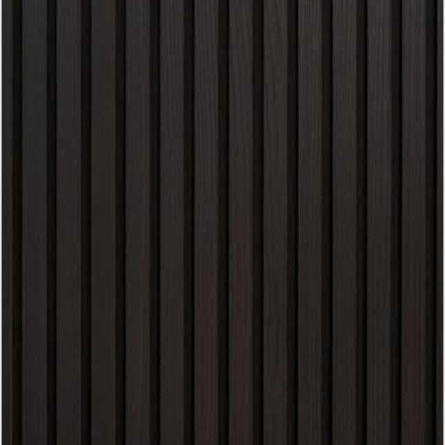 Zwarte Essen Akoestische Wandpaneel 270 x 60 x 2.1 cm