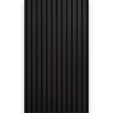 Black Ash Acoustic Wall Panel 270 x 60 x 2.1 cm