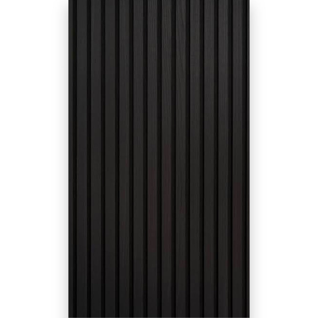 Black Ash Acoustic Wall Panel 270 x 60 x 2.1 cm