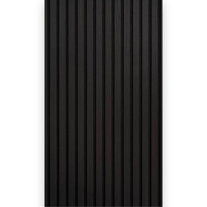 Black Ash Acoustic Wall Panel 270 x 60 x 2.1 cm