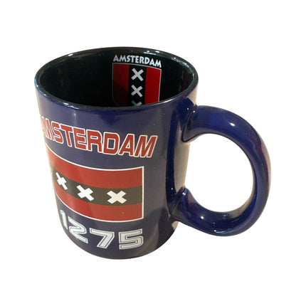 Amsterdam Mok 1275 met Vlag en XXX Print