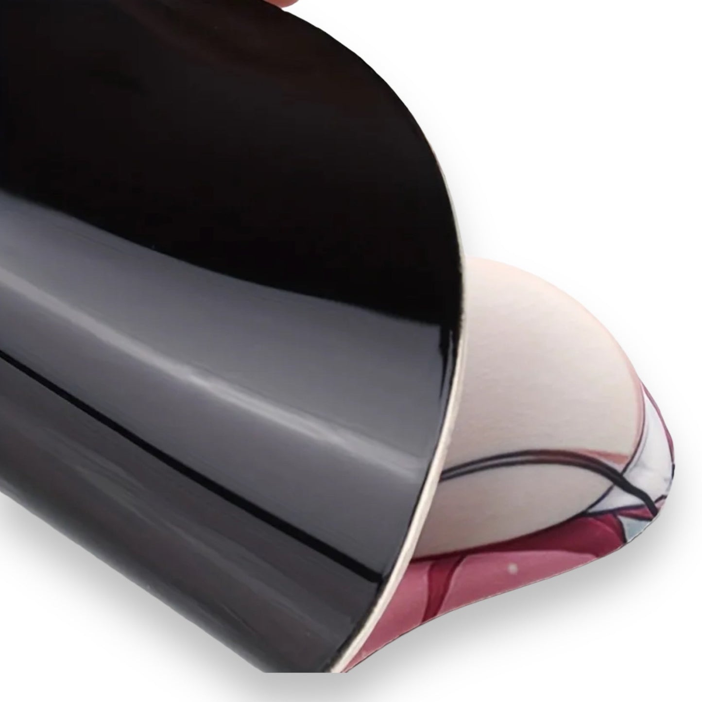 Anime Mouse Mat met 3D Borsten - Kinky Pleasure - Sexy Manga Meisje - 25x21cm