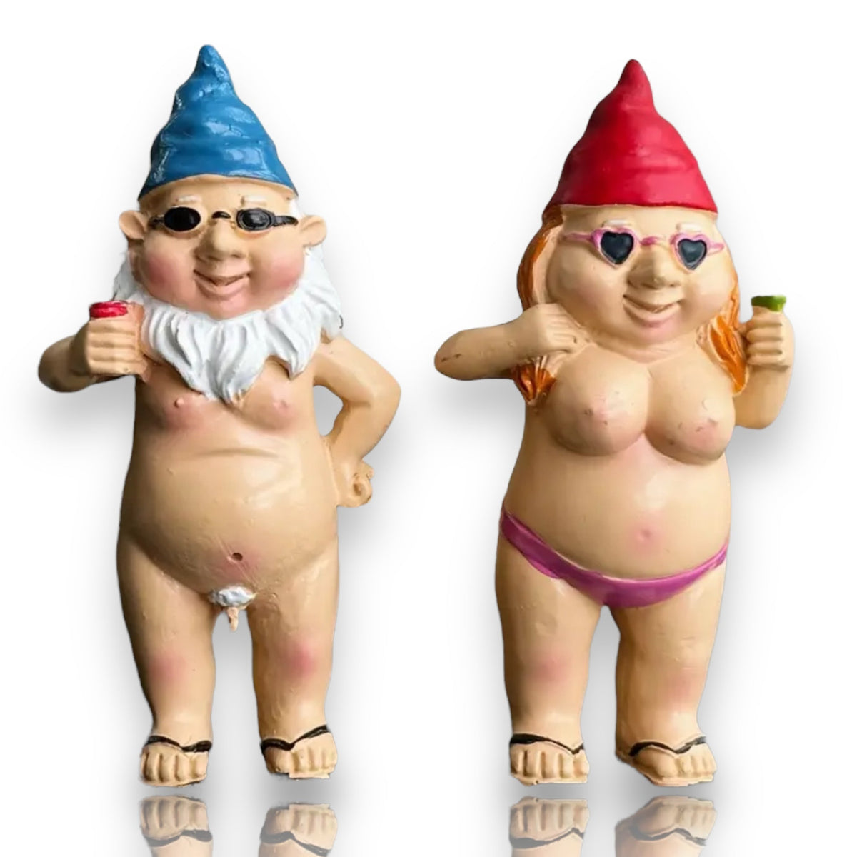 Sexy Gartenzwerg - 2 Modelle