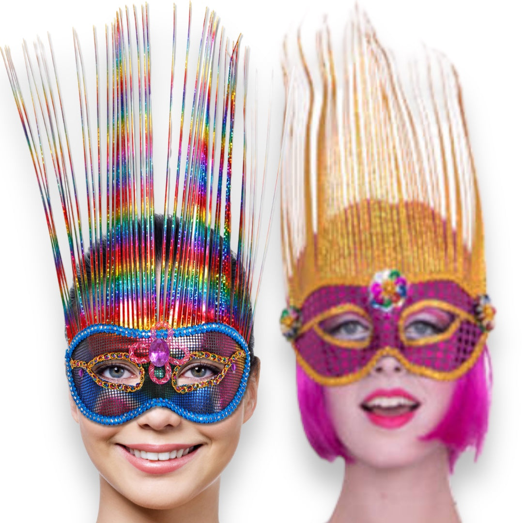 Venezianische Maske Deluxe 2 Farben