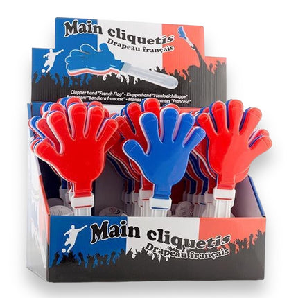 French &amp; Dutch Flag Clappers - Cheer on the French or Dutch Team!