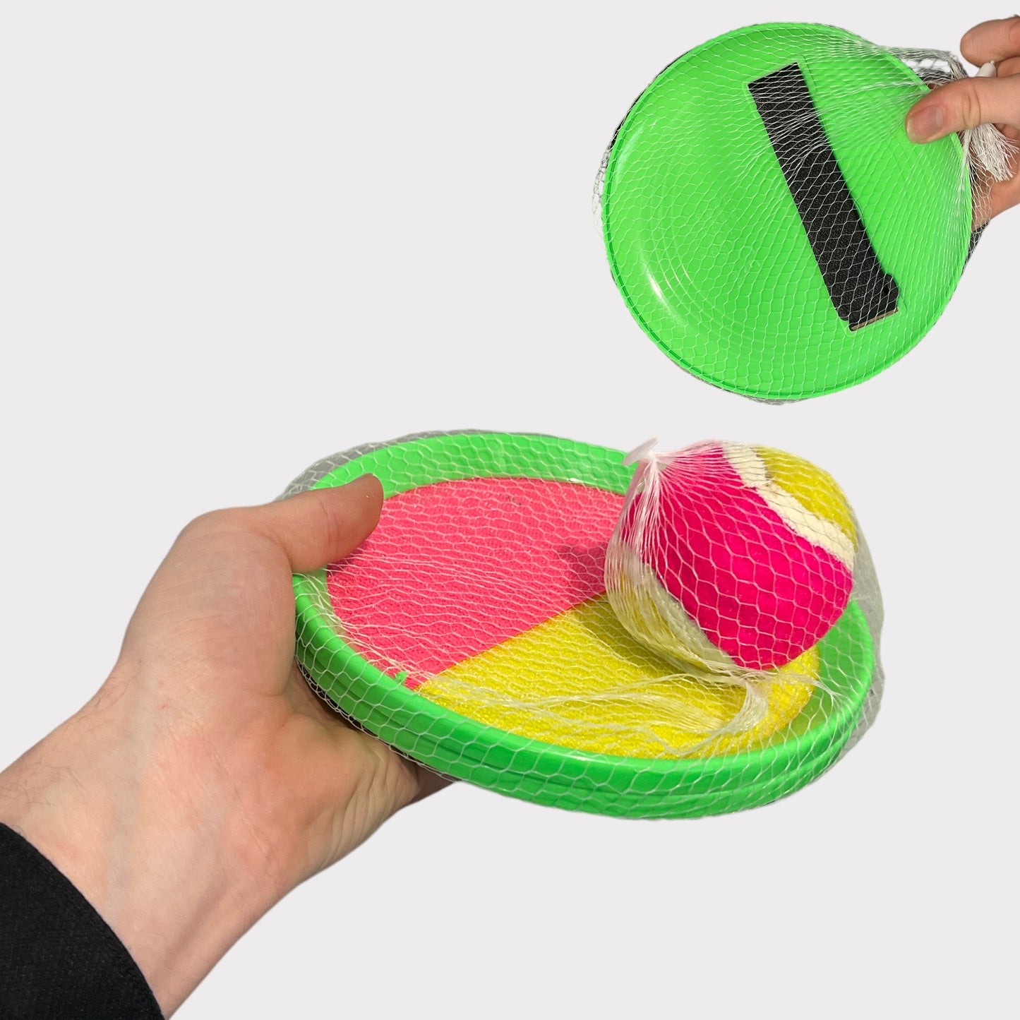 Self Stick Paddle Tennis Toy Toss & Catch Sports Ball Game Set - Perfect voor buitenspellen en activiteiten!