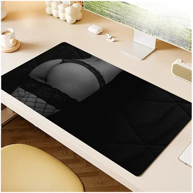 XXL Muismat met sensueel billen design – 90x40 cm anti slip gaming mat