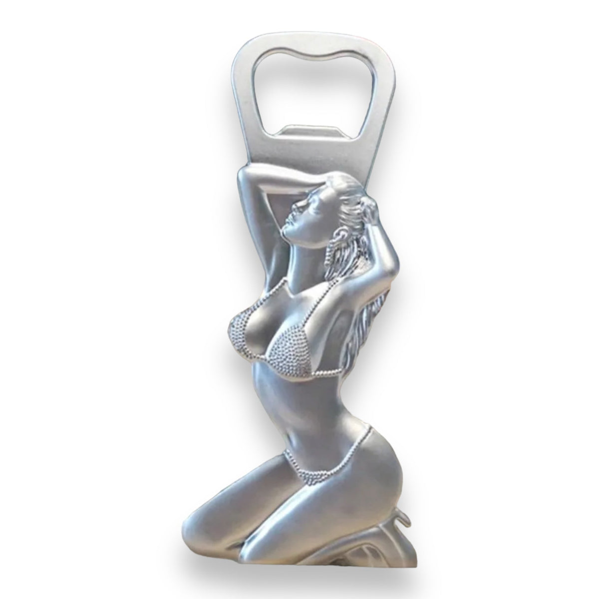 Flesopener Vrouwenfiguur met Magneet