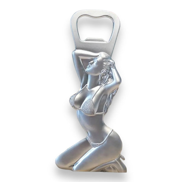 Flesopener Vrouwenfiguur met Magneet